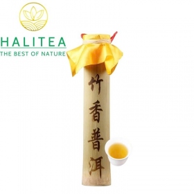 Trà Phổ Nhĩ Sống Ống Tre 2017 Mộc Chỉ Cổ Thụ Mãnh Hải -...