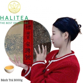Trà Phổ Nhĩ Sống (Song Pin Hao) 2015 Phiên Bản Cống Trà – Bánh...