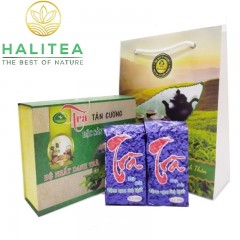 Trà Trung Du Búp Tím Tân Cương Loại Đặc Biệt Hộp Sang Trọng...