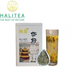 Trà Vàng Quân Sơn Ngân Châm – Hộp Thiếc 50g