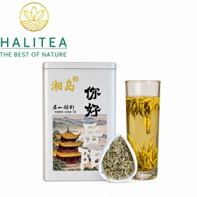 Trà Vàng Quân Sơn Ngân Châm – Hộp Thiếc 50g