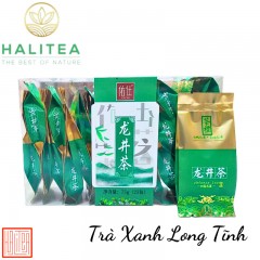 Trà Xanh Long Tĩnh Hộp Kiếng 75g/ hộp/ 25 gói