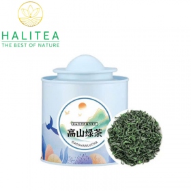 Trà Trúc Diệp Thanh Đơn Nha Lục Trà Quý Núi Nga Mi Hộp Thiếc 100g