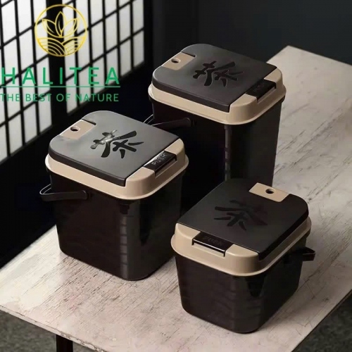 Thùng Đựng Bã Trà Nhựa Có Khay Lọc – Dung Tích 4L, 8L, 10L