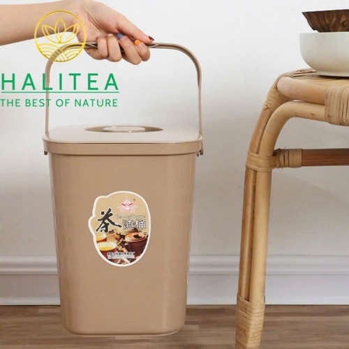 Thùng Đựng Bã Trà Nhựa Tròn 4L, 7L, 10L