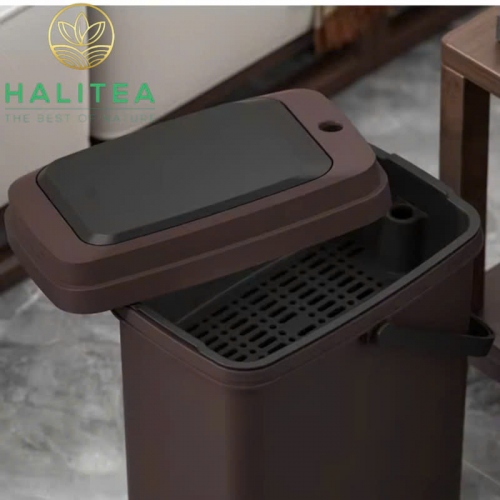 Thùng Đựng Bã Trà Và Nước Tiện Lợi 5L, 7L, 10Lít