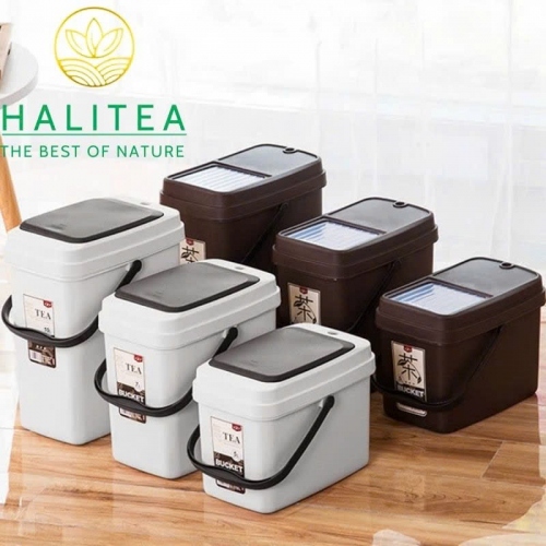 Thùng Đựng Bã Trà Và Nước Tiện Lợi 5L, 7L, 10Lít