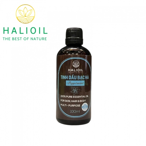 Tinh Dầu Bạc Hà HALIOIL - Peppermint -Chai100ml