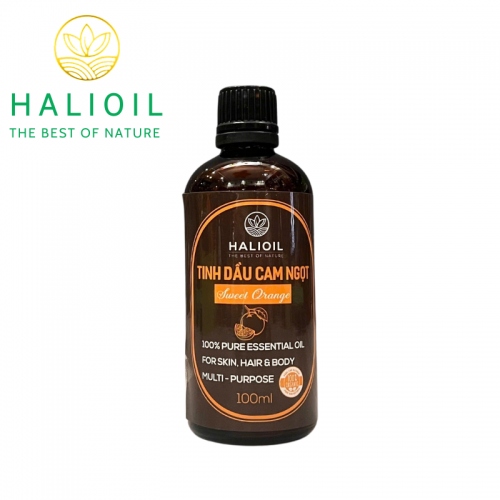 Tinh Dầu Cam Ngọt HALIOIL - Sweet Orange Chai 100ml