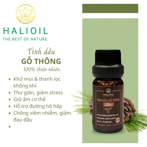 Tinh Dầu Gỗ Thông HALIOIL - Pine 10ml