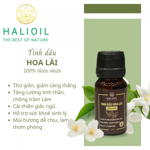 Tinh Dầu Hoa Lài HALIOIL - Jasmine Chai 10ml