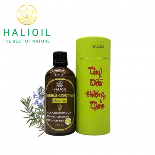 Tinh Dầu Hương Thảo HALIOIL - Rosemary Chai 100ml