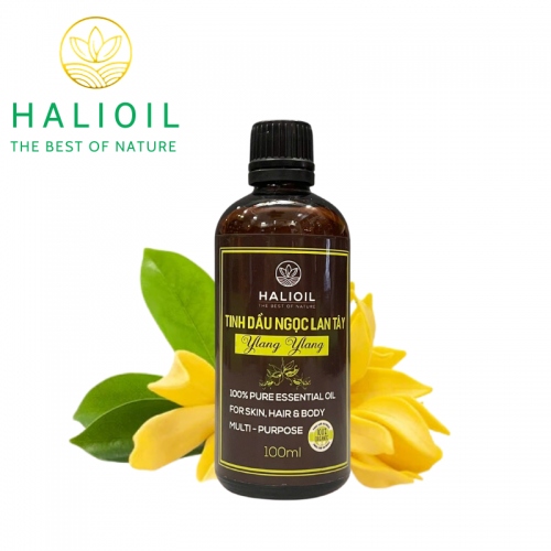 Tinh Dầu Ngọc Lan Tây HALIOIL - Ylang Ylang Chai 100ml