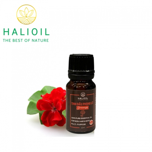 Tinh Dầu Phong Lữ HALIOIL  - Geranium Chai 10ml