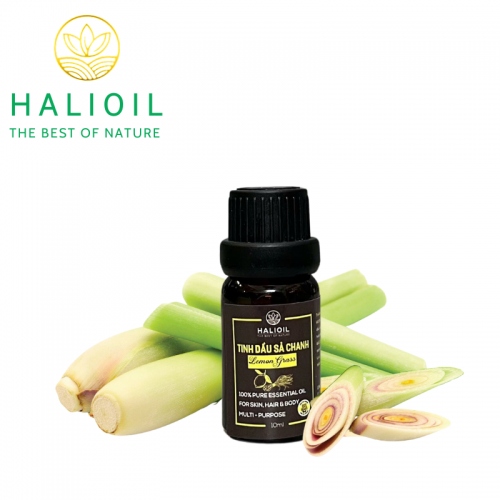 Tinh Dầu Sả Chanh HALIOIL - Lemon Grass 10ml