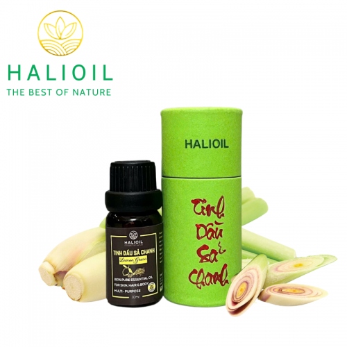 Tinh Dầu Sả Chanh HALIOIL - Lemon Grass 10ml