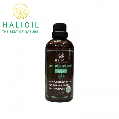 Tinh Dầu Tràm Gió HALIOIL - Cajeput Chai 100ml