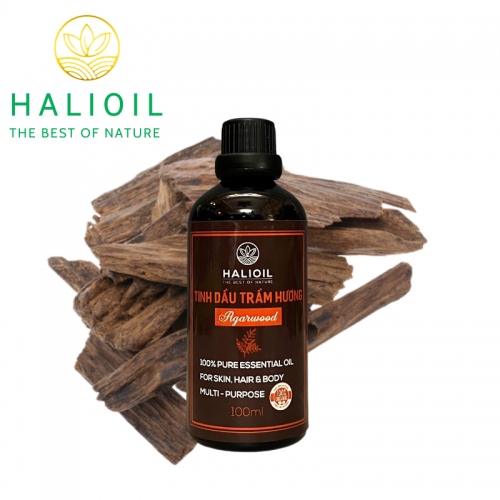 Tinh Dầu Trầm Hương HALIOIL - Agarwood 100ml