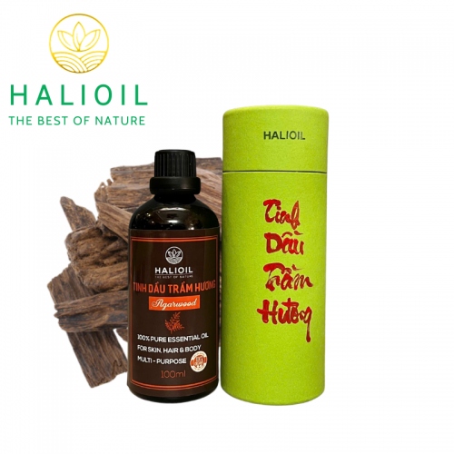 Tinh Dầu Trầm Hương HALIOIL - Agarwood 100ml