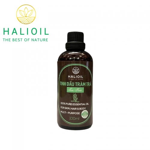 Tinh Dầu Tràm Trà HALIOIL - Tea Tree Chai 100ml