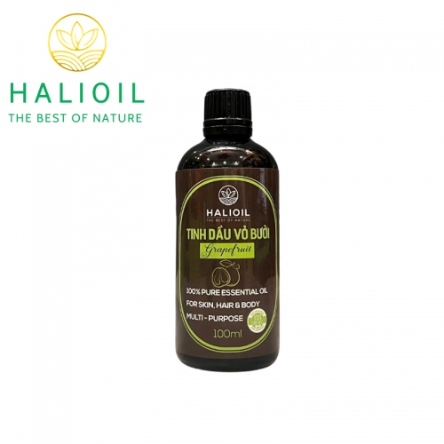 Tinh Dầu Vỏ Bưởi HALIOIL - Grapefruit - Chai 100ml