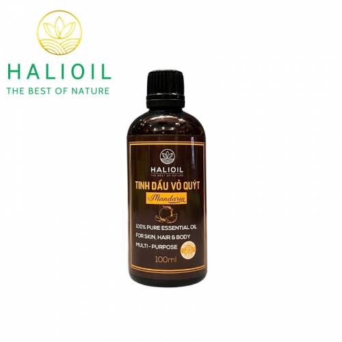 Tinh Dầu Vỏ Quýt HALIOIL - Mandarin 100ml