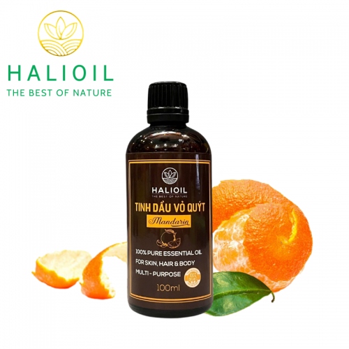 Tinh Dầu Vỏ Quýt HALIOIL - Mandarin 100ml