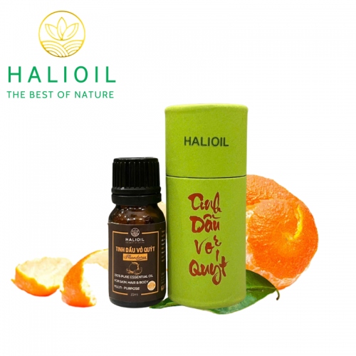 Tinh Dầu Vỏ Quýt HALIOIL - Mandarin 10ml