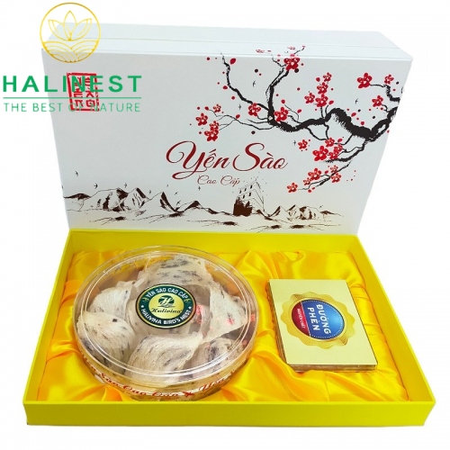 Tổ Yến Thô Nguyên Tổ Ít Lông Hộp Cao Cấp Quà Tặng 100Gr