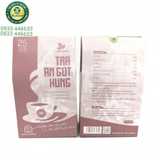 Trà An Gút Hưng Hỗ Trợ Bệnh Gút Túi Lọc 25 Túi X 5gr