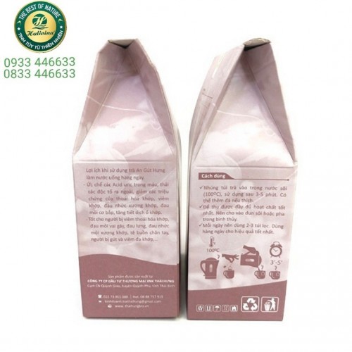 Trà An Gút Hưng Hỗ Trợ Bệnh Gút Túi Lọc 25 Túi X 5gr