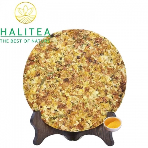 Trà Bánh Hoa Trà Cổ Thụ 357g – Camellia Cake Tea Thanh Khiết