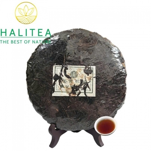 Trà Bánh Phổ Nhĩ Sống Cổ (FuLu-Gong) Phúc Lộc Cống 1980s