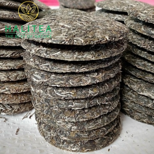 Trà Bánh Shan Tuyết Cổ Thụ Tây Côn Lĩnh 357Gr (Trà Sống - Sinh Trà)