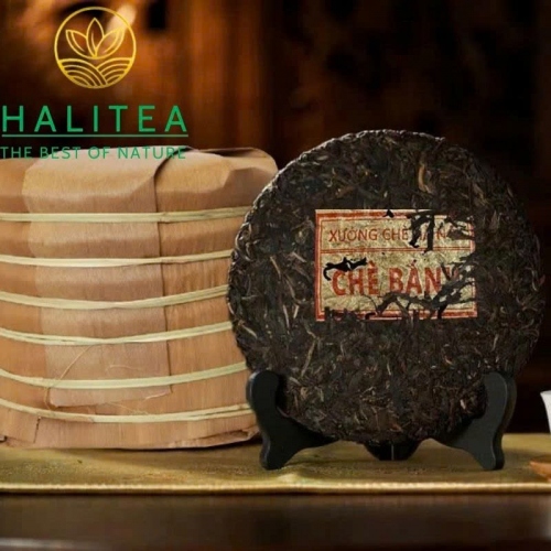 Trà Bánh Sống Hà Nội 1990s “XƯỞNG CHÈ HÀ NỘI – CHÈ BÁNH” - Bánh 357g