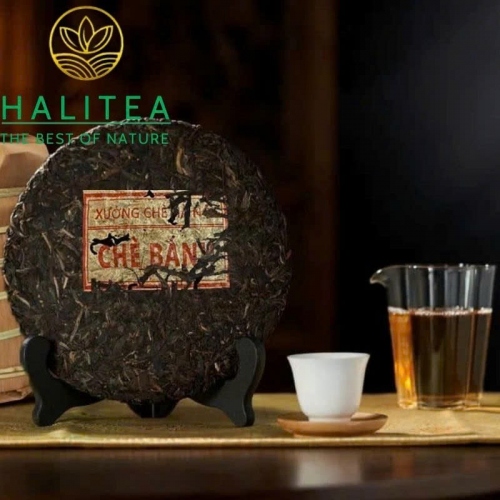 Trà Bánh Sống Hà Nội 1990s “XƯỞNG CHÈ HÀ NỘI – CHÈ BÁNH” - Bánh 357g