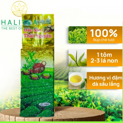 Trà Búp Tân Cương Thái Nguyên Đậm Vị Gói 500gr