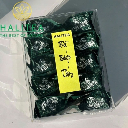 Trà Búp Tím Thái Nguyên Đặc Biệt Hộp Kiếng Gói 10gr