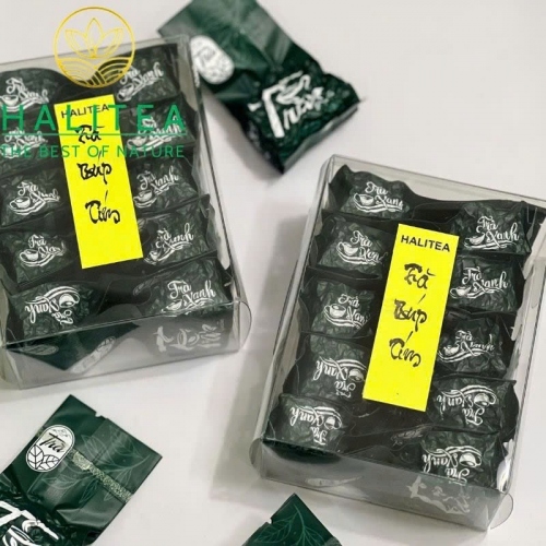 Trà Búp Tím Thái Nguyên Đặc Biệt Hộp Kiếng Gói 10gr