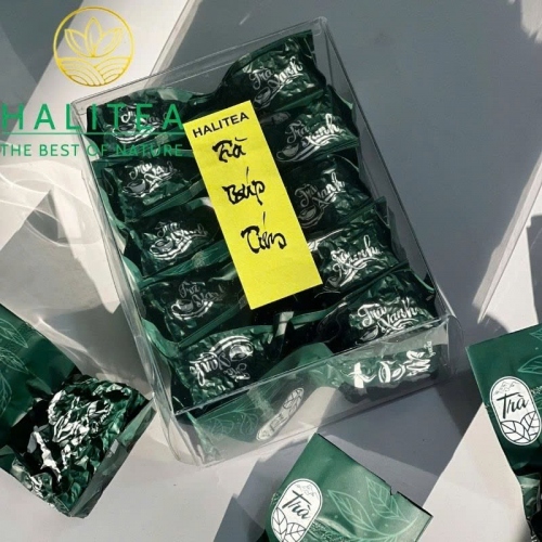 Trà Búp Tím Thái Nguyên Đặc Biệt Hộp Kiếng Gói 10gr