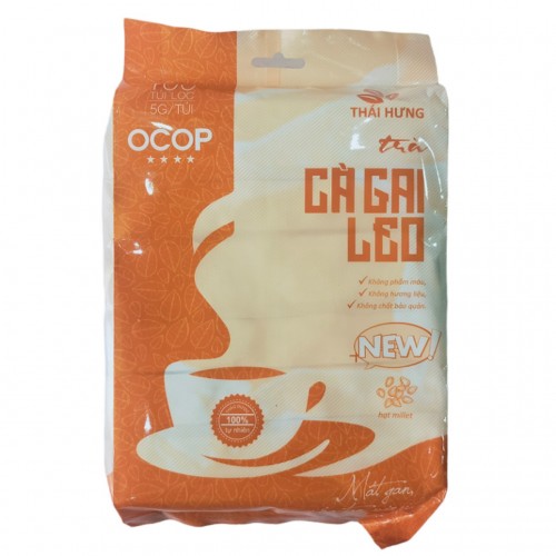 Trà Cà Gai Leo Túi Lọc Bịch 100 Túi X 5gr
