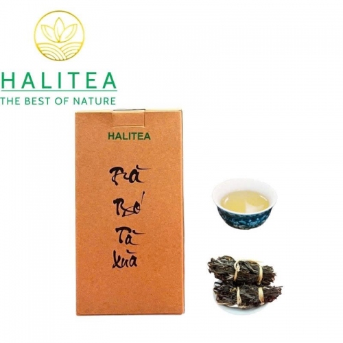 Trà Chít (Trà Bó) Bản Bẹ Tà Xùa - Hộp Giấy Kraft HALITEA