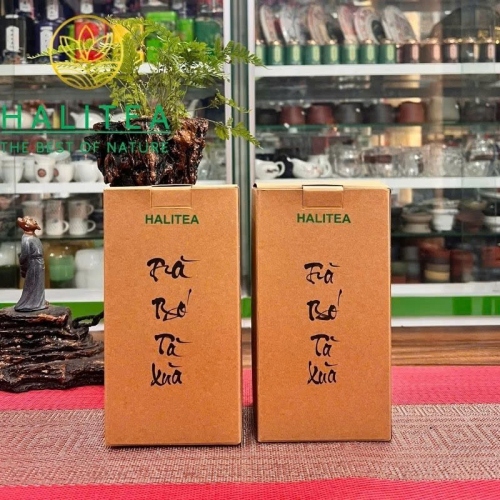 Trà Chít (Trà Bó) Bản Bẹ Tà Xùa - Hộp Giấy Kraft HALITEA