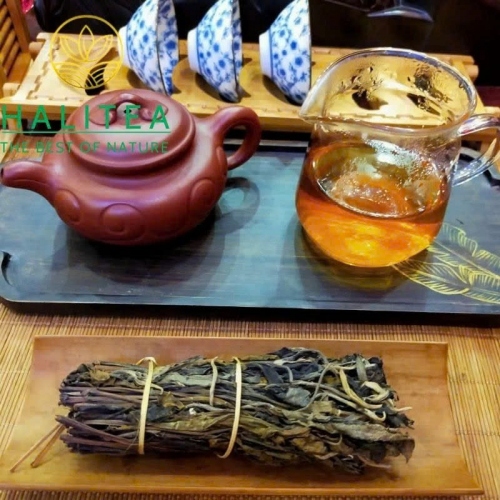 Trà Chít (Trà Bó) Bản Bẹ Tà Xùa - Hộp Giấy Kraft HALITEA