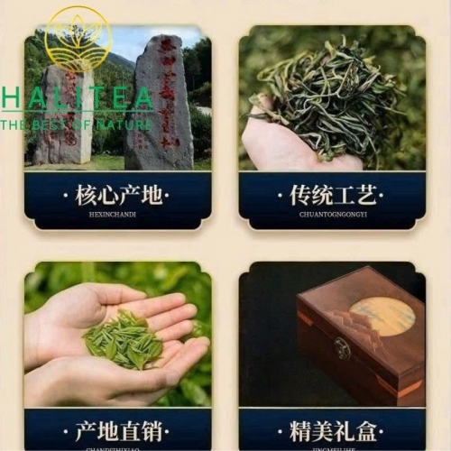 Trà Đại Hồng Bào (Da Hong Pao) Danh Trà Nham Vũ Di - Hộp Quà Sứ Cao Cấp 250g