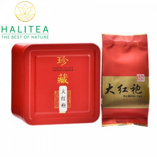 Trà Đại Hồng Bào Hộp Thiếc 40g/ hộp/ 08 gói