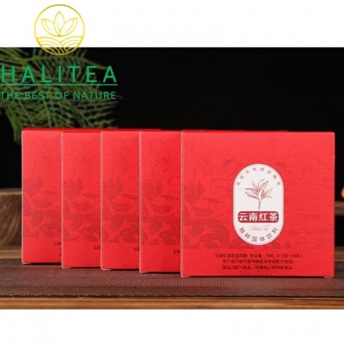 Trà Đen Điền Hồng Vân Nam (Yunnan Black Tea) Hòa Tan Cao Cấp Tiện Lợi - Hộp 20 Gói