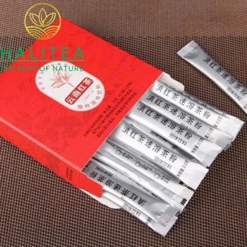 Trà Đen Điền Hồng Vân Nam (Yunnan Black Tea) Hòa Tan Cao Cấp Tiện Lợi - Hộp 20 Gói
