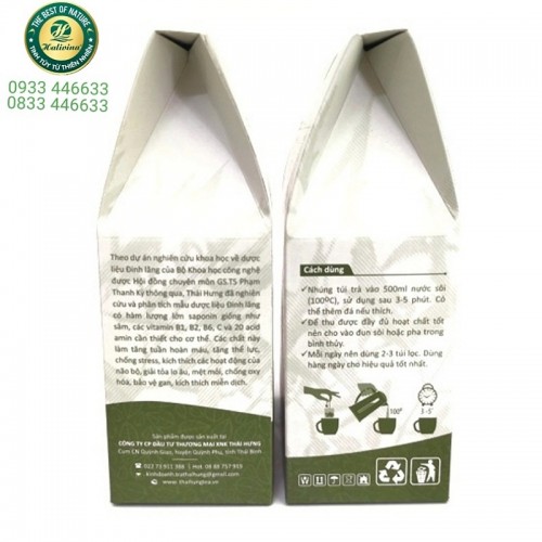 Trà Đinh Lăng Túi Lọc 25 Túi X 5gr