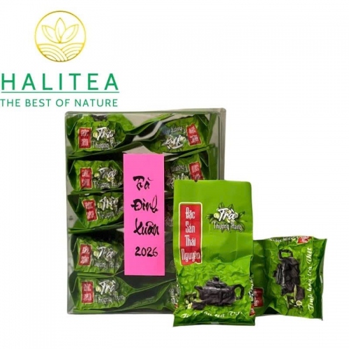 Trà Đinh Xuân 2026 Tân Cương Thái Nguyên Hộp Kiếng 100gr